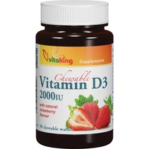 D-vitamin 2000NE epres rágótabletta 90db D-vitamin 2000NE epres rágótabletta 90db
