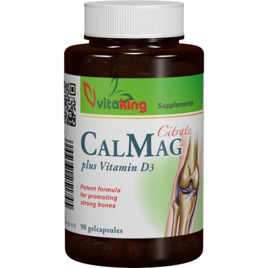 CalMag citrát + D-vitamin (90)
