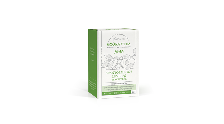 Györgytea Spanyolmeggy leveles teakeverék (Inkontinencia tea) - Györgytea